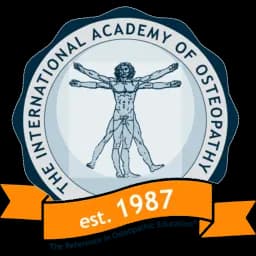 he International Academy of Osteopathy Logo